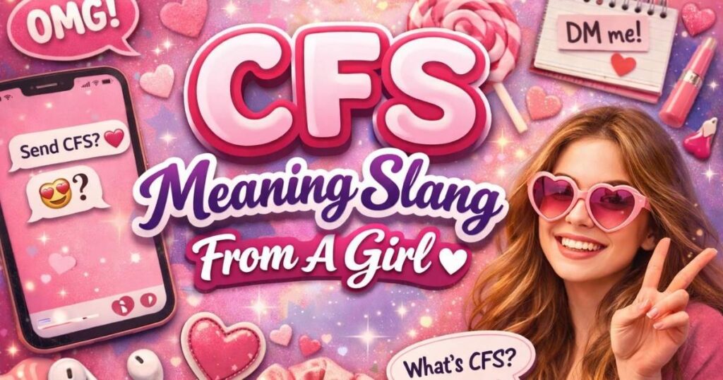 CFS Meaning Slang From A Girl