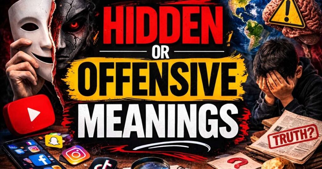 Hidden Or Offensive Meanings