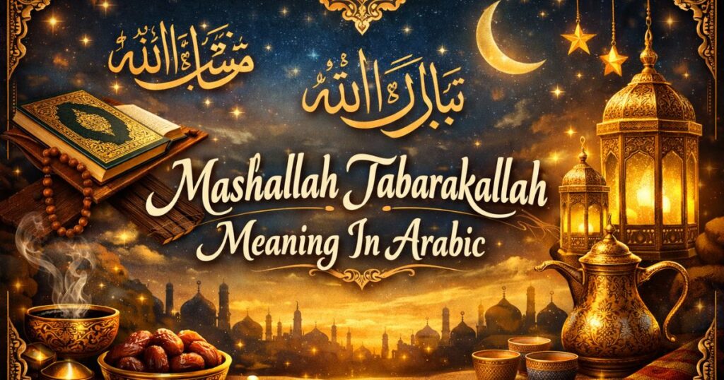 Mashallah Tabarakallah Meaning In Arabic