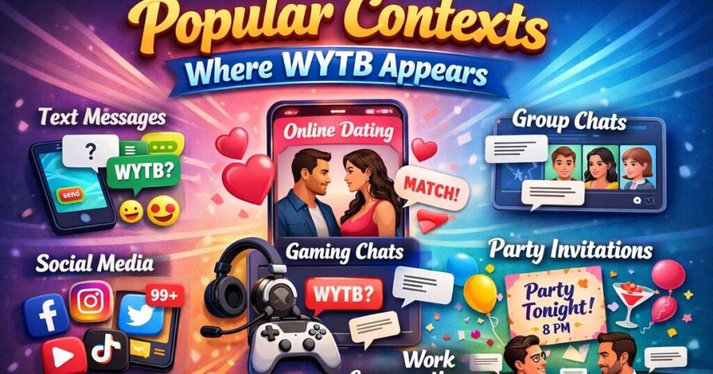 Popular Contexts Where WYTB Appears