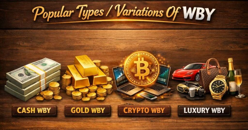 Popular Types / Variations Of WBY