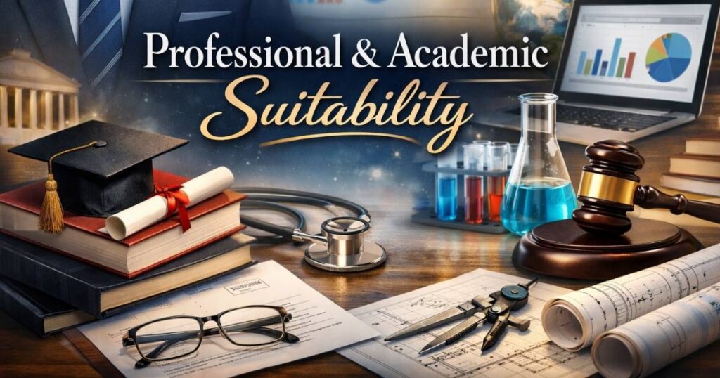 Professional & Academic Suitability