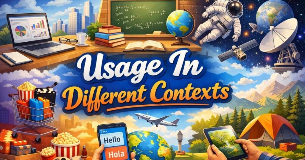 Usage In Different Contexts 