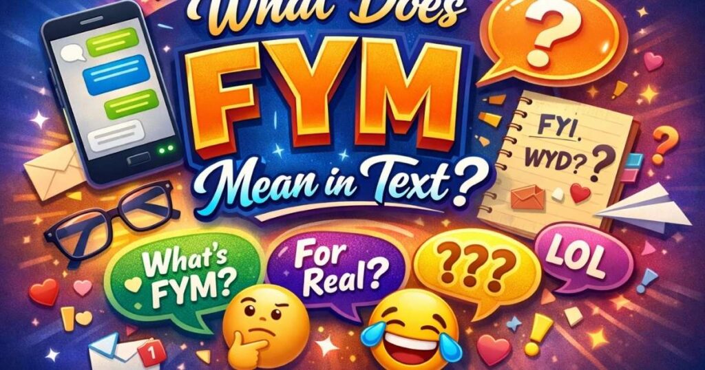 What Does FYM Mean in Text? A Simple and Complete Guide