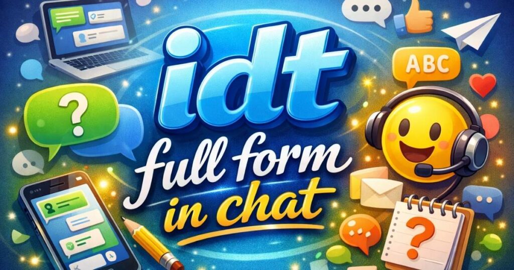 IDT Meaning in Text: A Complete Guide