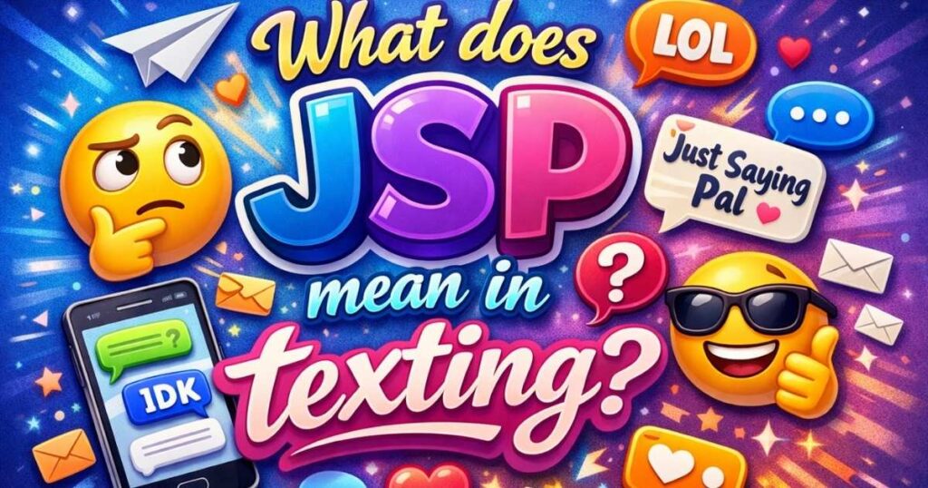JSP Meaning in Text: What It Stands For & How to Use It