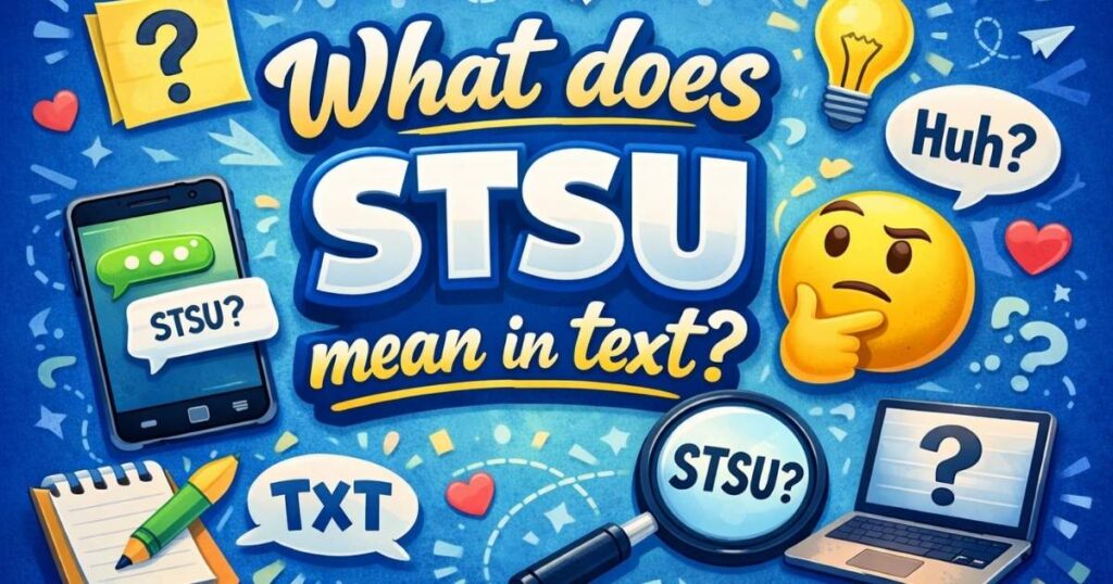 STSU Meaning in Text: Your Guide to This Rare Acronym