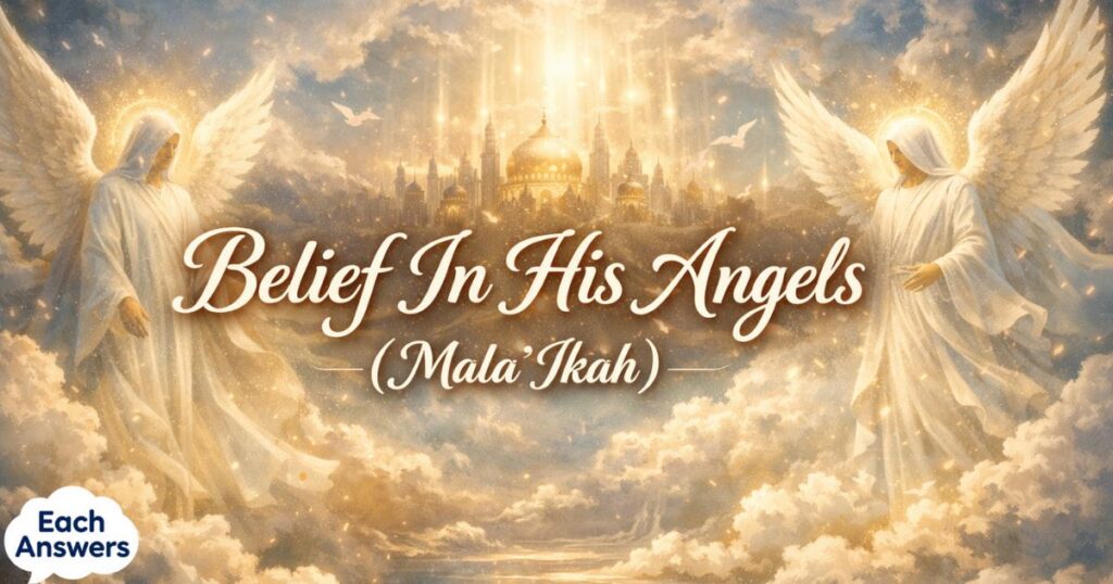 Belief In His Angels (Mala'Ikah)