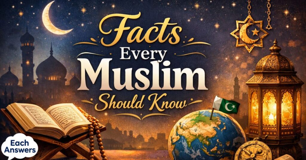 Facts Every Muslim Should Know