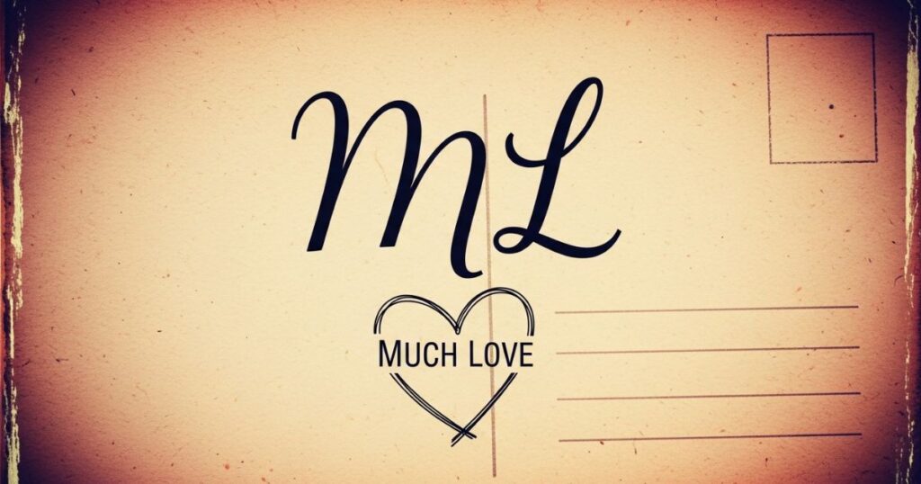 ML Meaning As "Much Love"