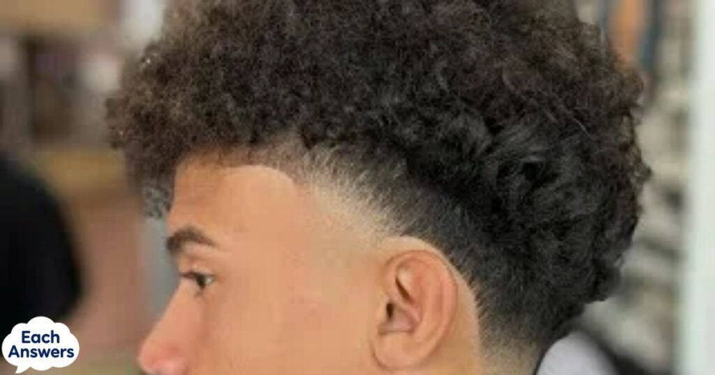 Blowout Afro Taper Fade