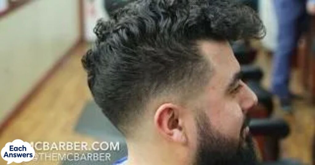 Loose Curl Taper Fade