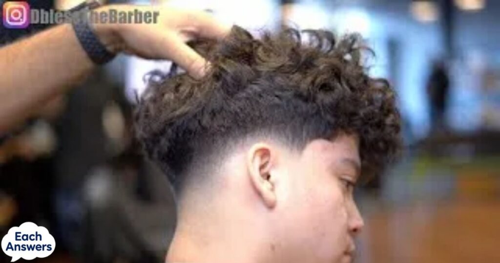 Mushroom Cut With Temple Fade