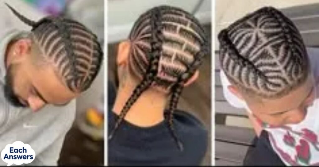 Temple Fade And Cornrows